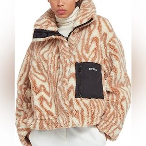 APPARIS swirl fleece jacket